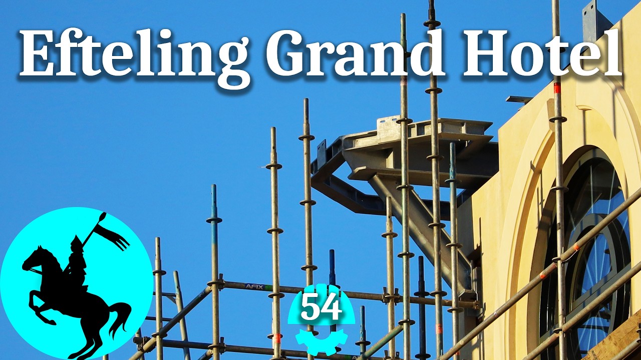 Bouwupdate 54: De grote koepel! - 05-10-2024 - Efteling Grand Hotel