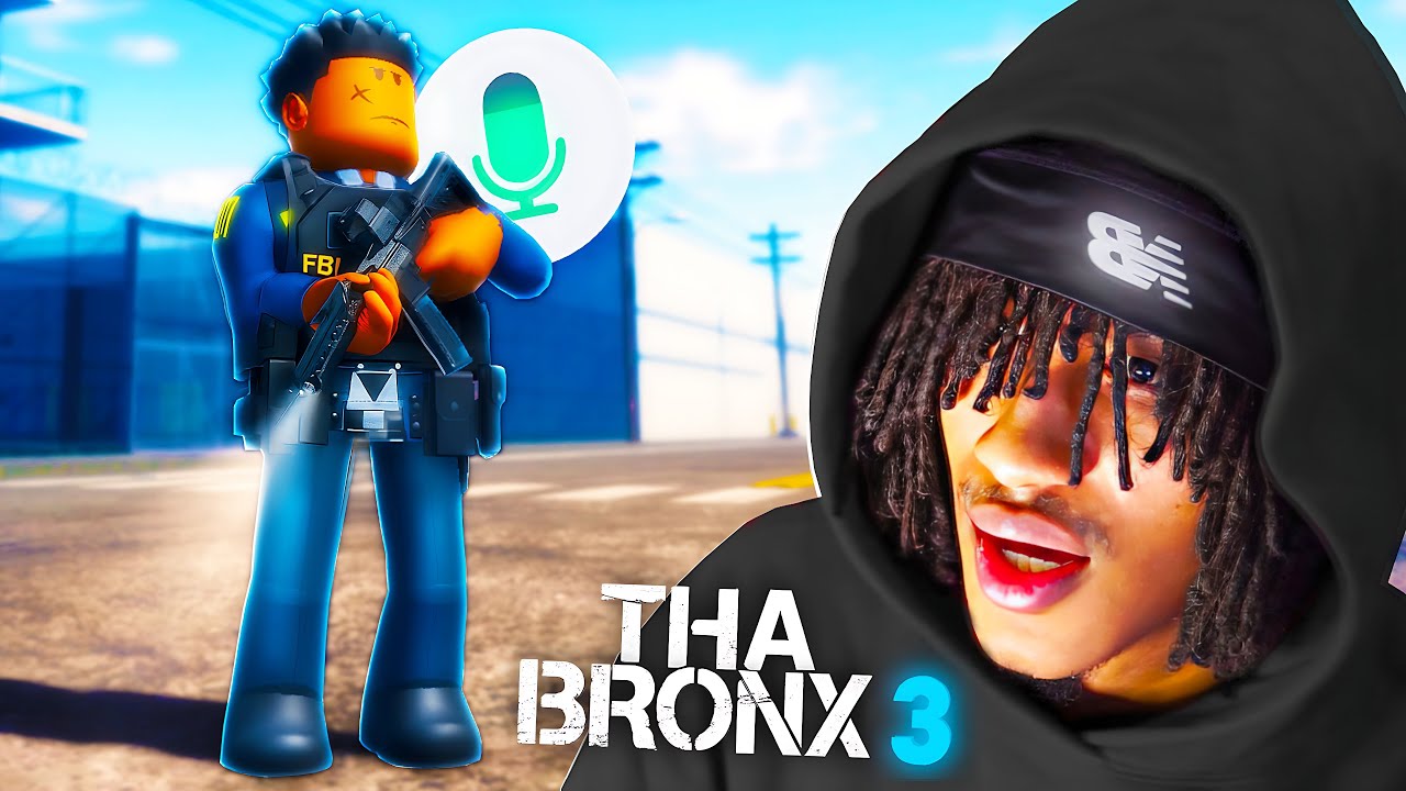 I Went UNDERCOVER as a FBI AGENT in Roblox Tha Bronx 3…