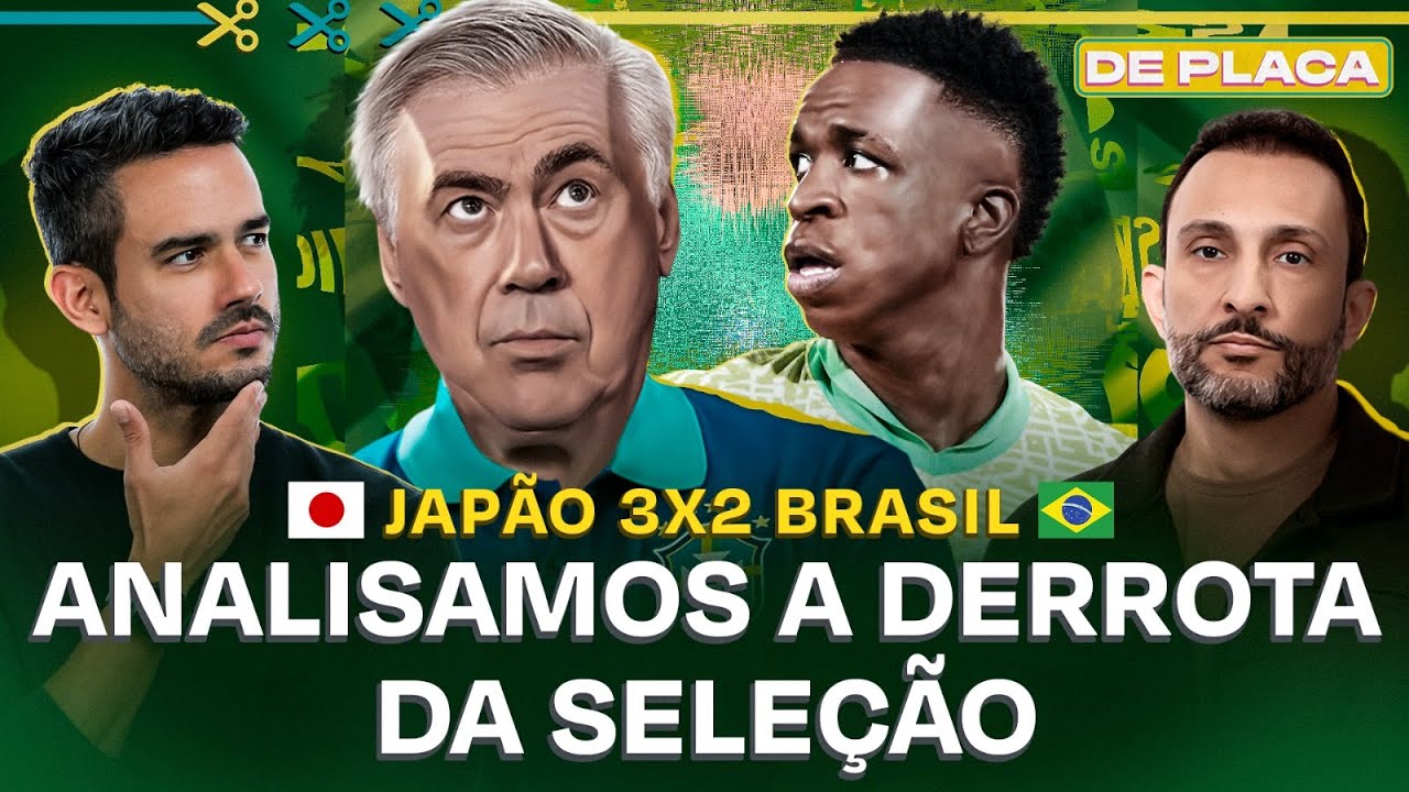ANALISAMOS A DERROTA DO BRASIL PARA O JAPÃO: 