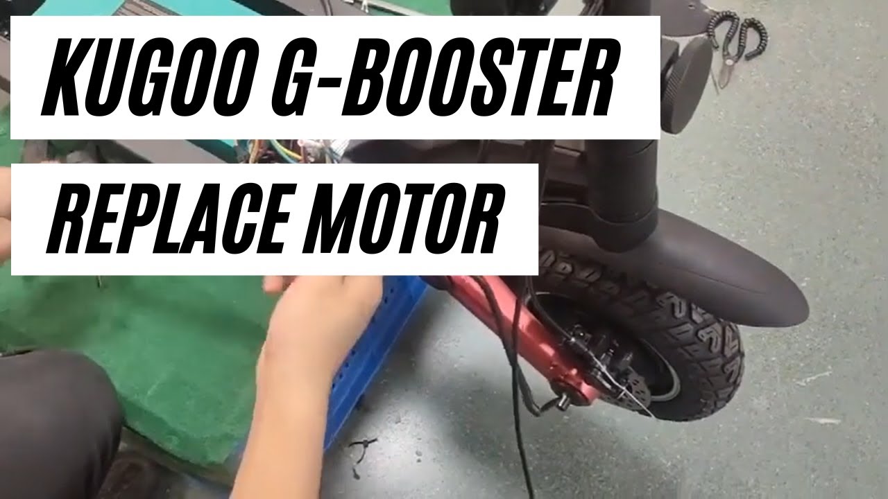 KUGOO G BOOSTER | Replace Motor - Motor einbauen