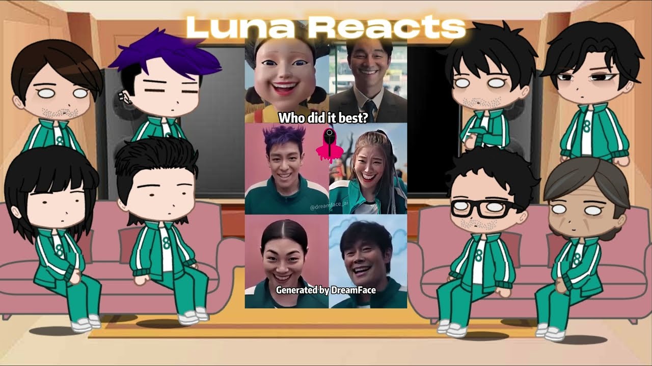 Squid game season 2 reacts to Squid Game ruined by AI Part 5