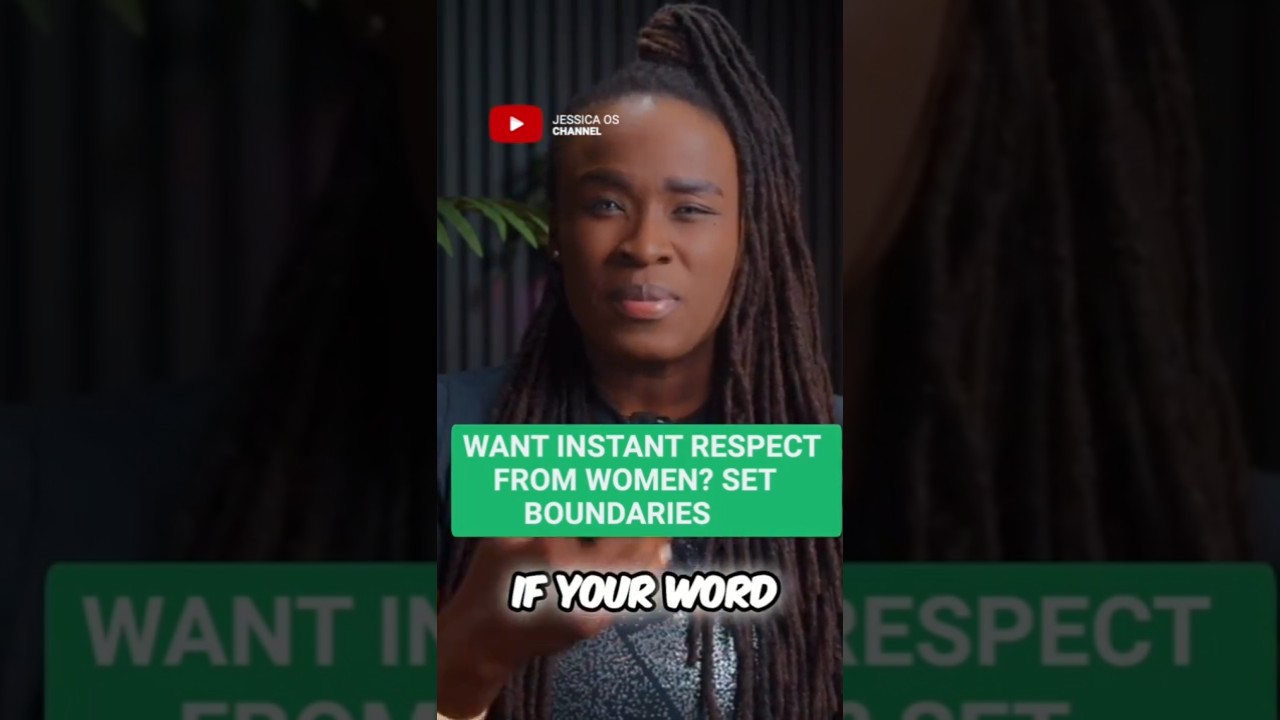 THE NO. 1 TRICK TO GETTING INSTANT RESPECT FROM WOMEN #jessicaos #youtubeshorts