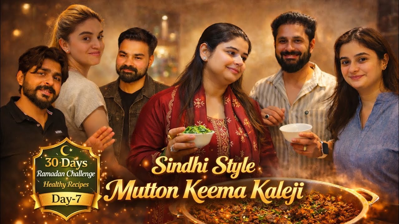 Mutton Keema Kaleji | Day-7 | 30 Days Ramadan Challenge | Sajid Shilpa Vlogs 