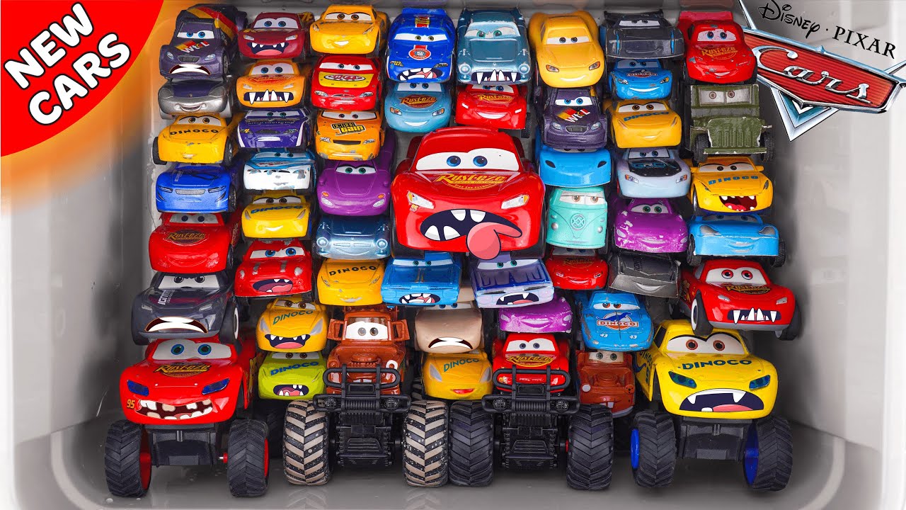Disney Pixar Cars Unboxing Review | Lightning McQueen Cars Toys New Monster Car Collection