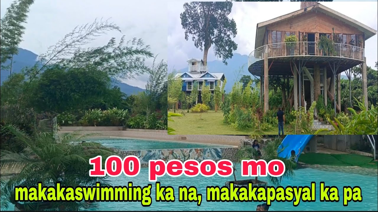 100 Pesos mo, makakaswimming ka na, makakapasyal ka pa. TREESCAPE