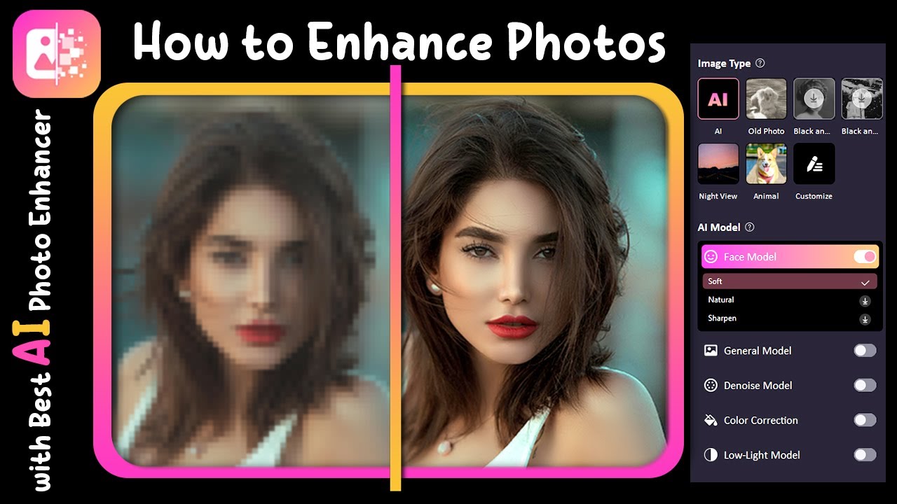 How to Enhance Photos with Best AI Photo Enhancer l Photo Enhancer
