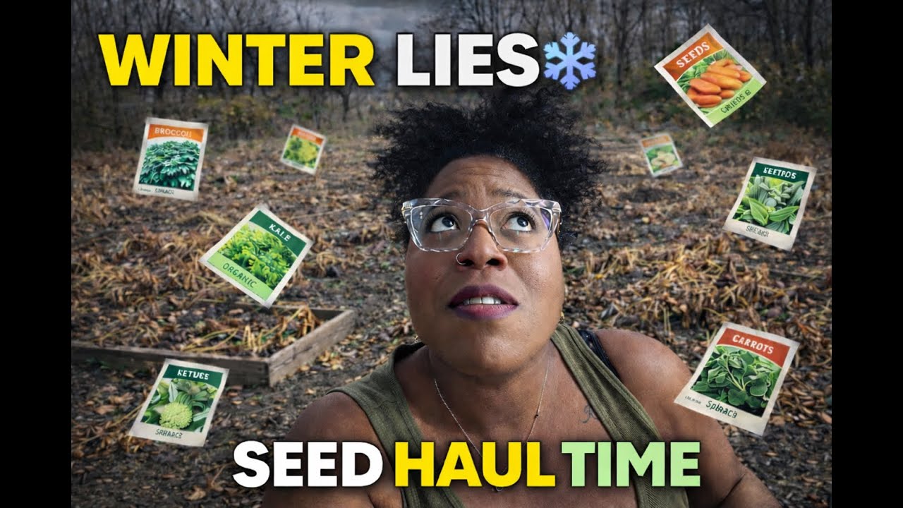 Cold Weather Veggies Are a LIE ❄️🌱 | My Winter Seed Haul