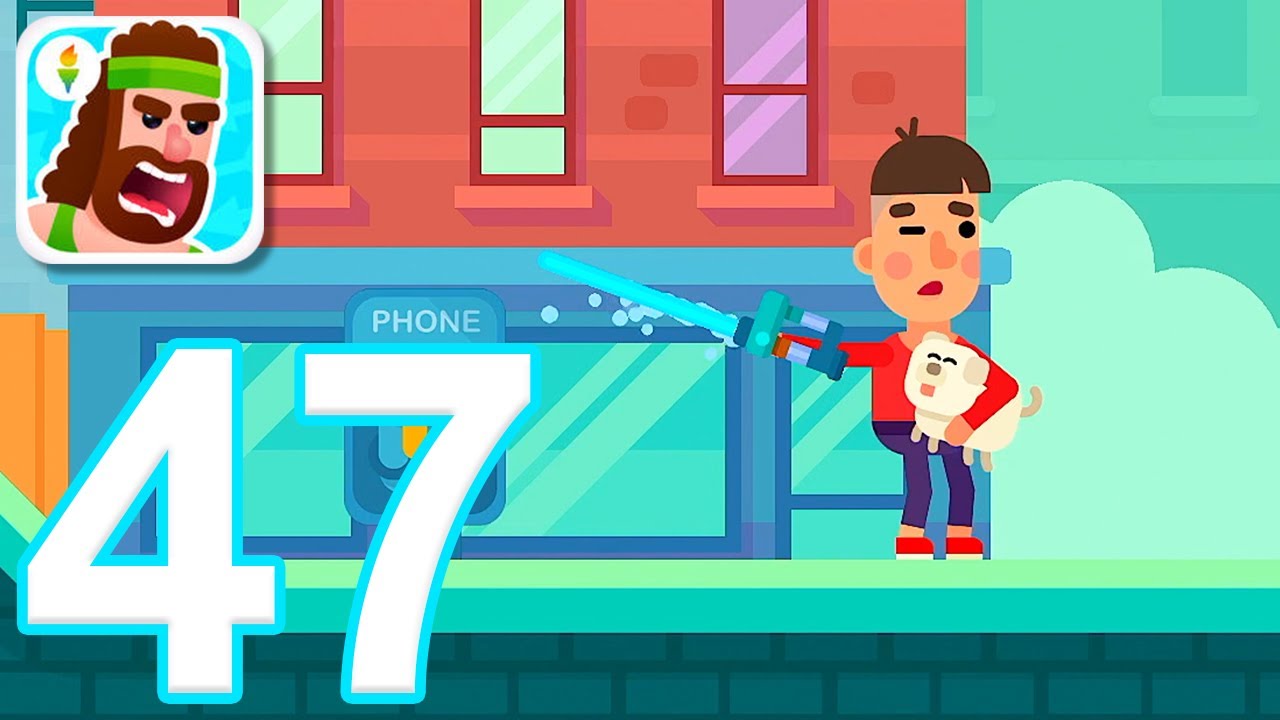 Bowmasters — Игровой процесс, часть 47 — Уровни 1–11 (iOS)