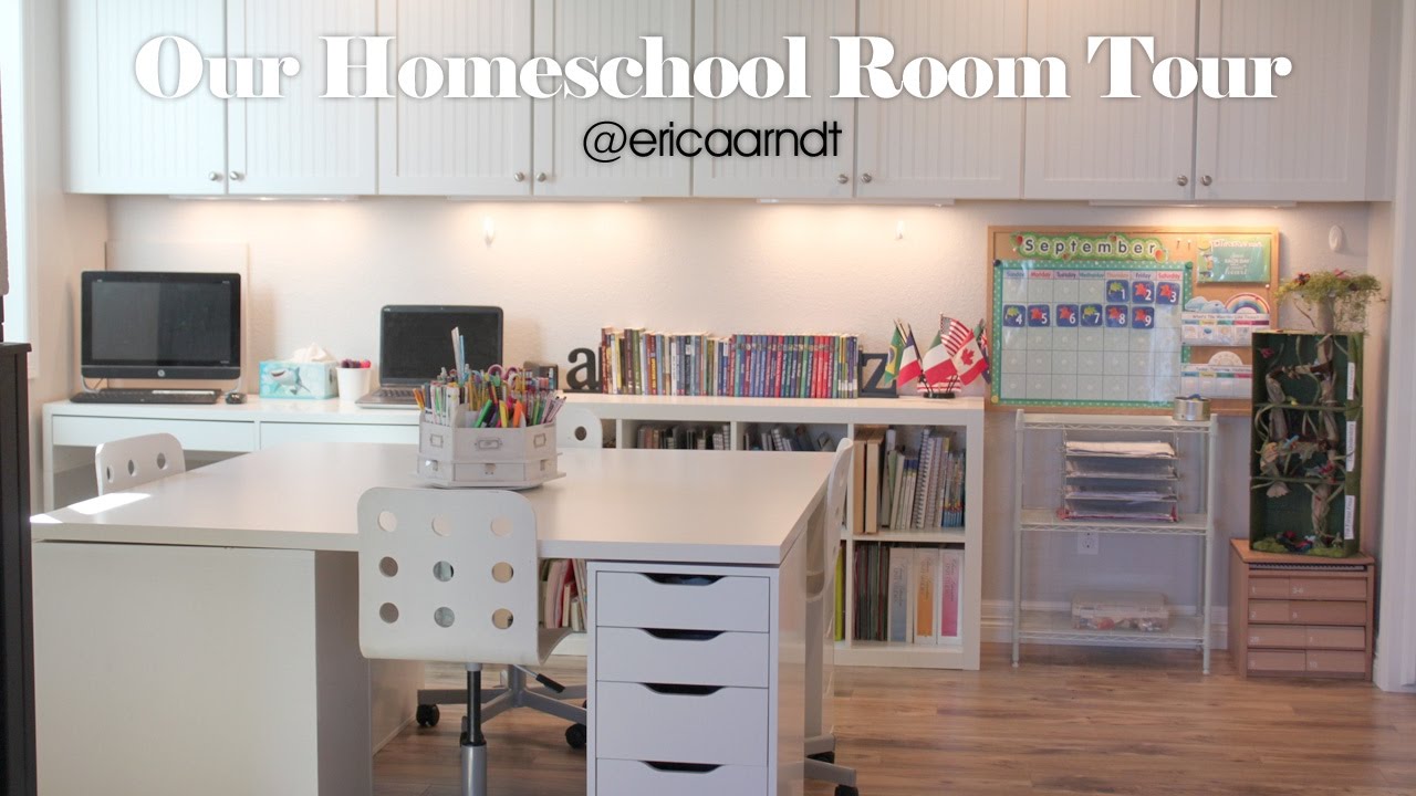 Our Updated Homeschool RoomTour 2016