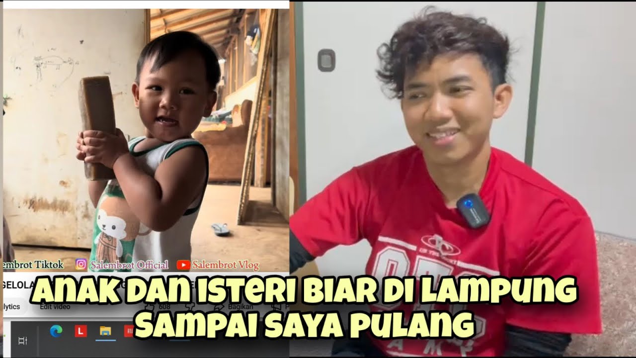 ANAK DAN ISTERI DI LAMPUNG SAMPAI SAYA PULANG DARI JEPANG AJA !! #fyp #rantauan #ldr