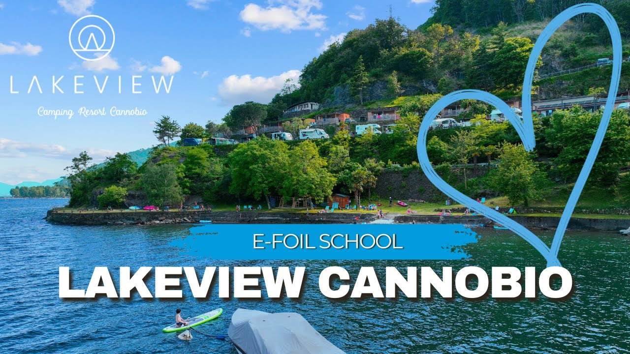 Lakeview Cannobio eFoil Schule - e-Foil & Wingfoil am Lago Maggiore lernen!