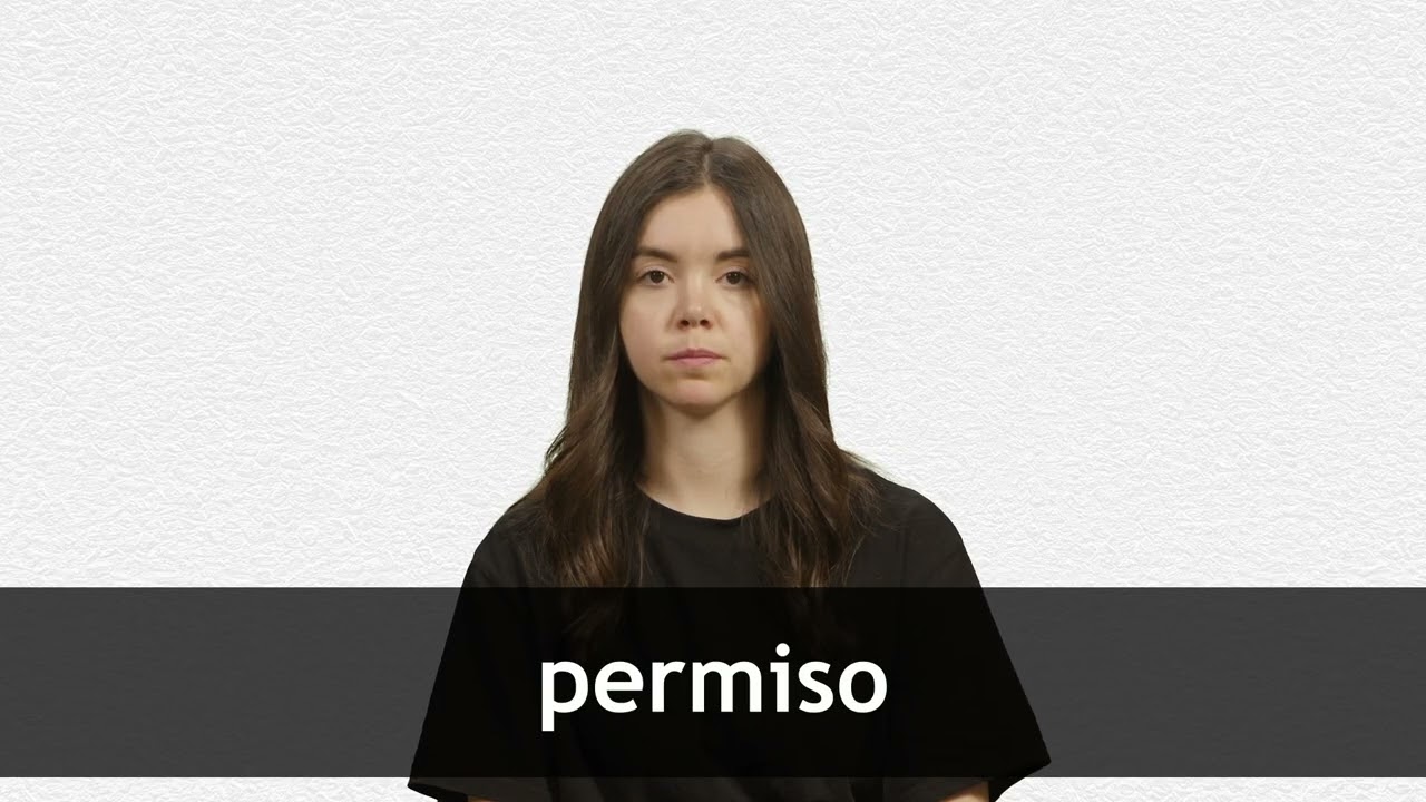 How to pronounce PERMISO in European Spanish