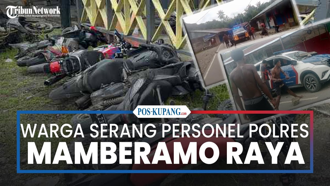 Warga Serang Personel Polres Mamberamo Raya