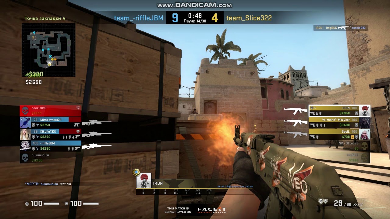 CSGO FRAGS ON FACEIT IRDN 2019/ФРАГИ КСГО