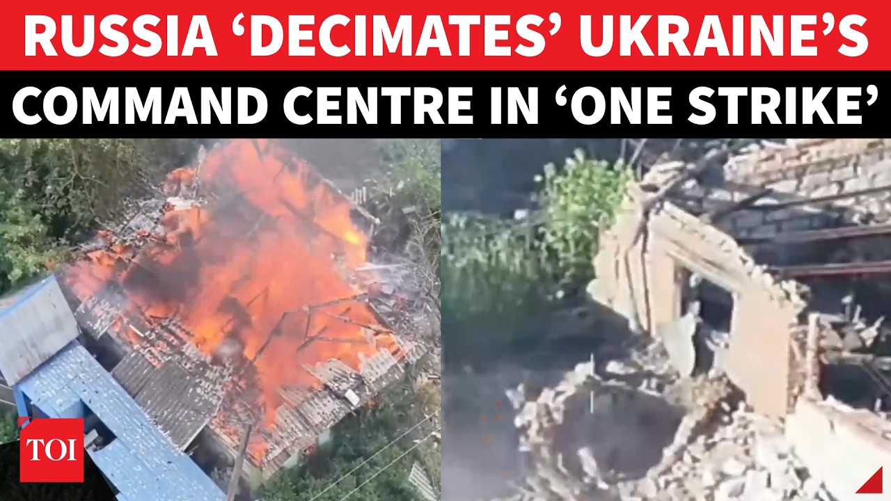Ukraine's Command Hub In Ruins? Russia&rsquo;s Explosive Advance Stuns Zelensky&rsquo;s Army | Watch