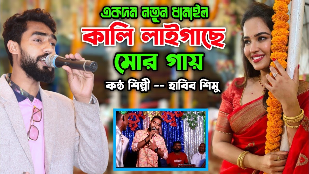 একদম নতুন ধামাইল | কালি লাইগাছে মোর গায় | হাবিব শিমু বিয়ের গীত | Sylheti damil |Sumon Hd