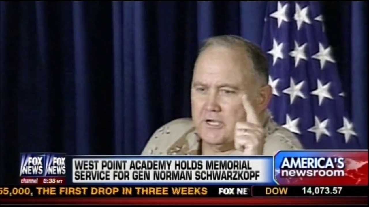 Генерал Норман Швацкопф о Саддаме Хусейне