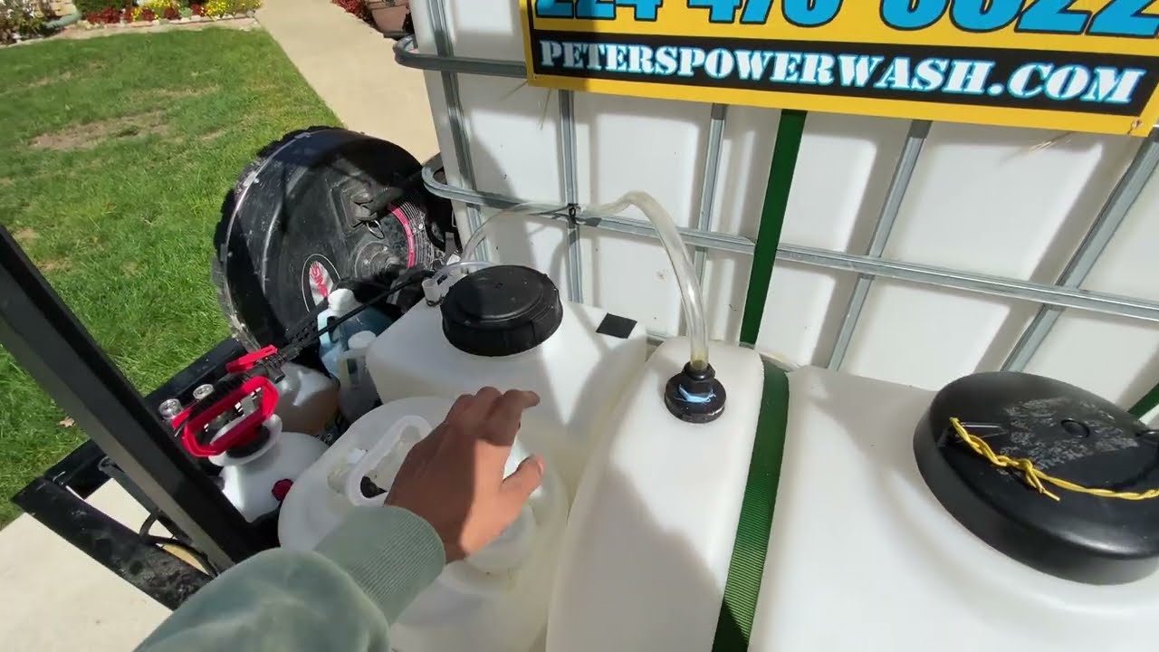 5x8 Single Axle Power Wash Trailer Build 2022 UPDATE I Peter's Power Wash Services