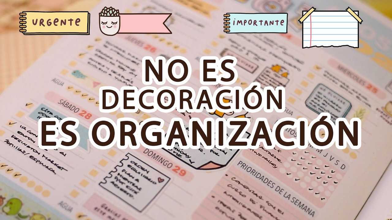 Por qué uso stickers en mi agenda (no es solo decoración)
