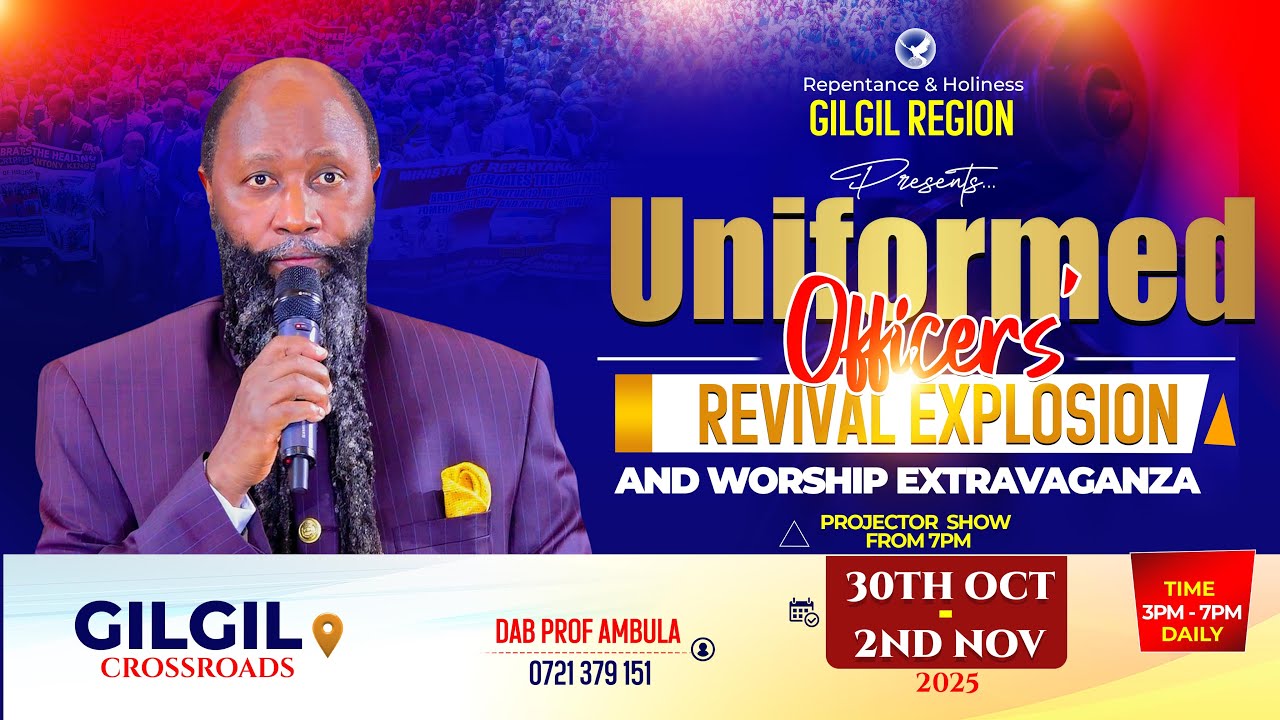 GILGIL REGION UNIFORMED OFFICERS' REVIVAL MISSION - DAY 2 || 31.10.2025