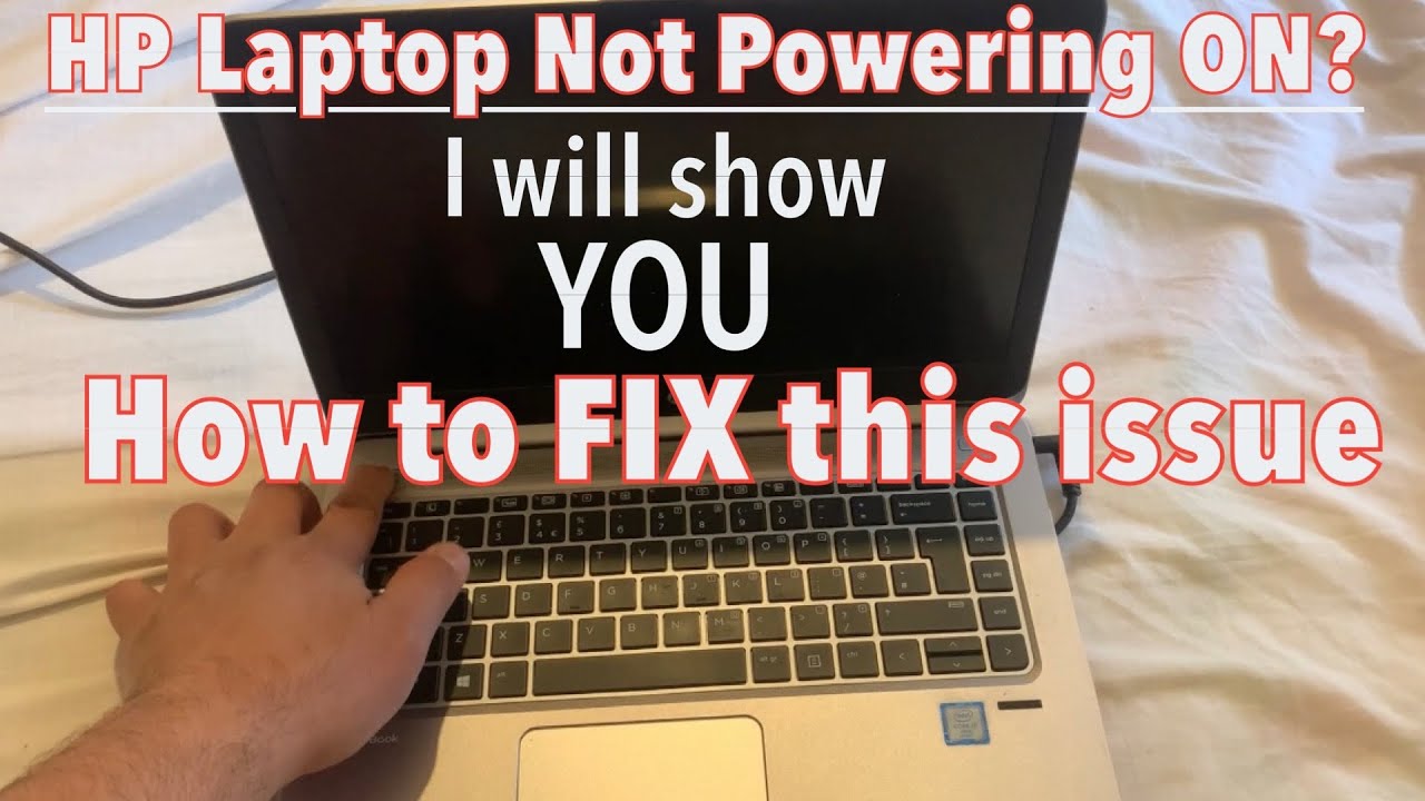 FIXED: HP Laptop Won’t Turn On | Hard Reset HP Notebook With Fixed Battery