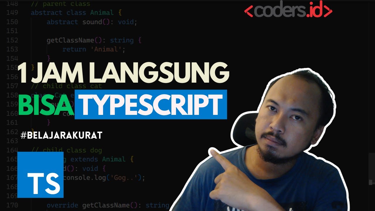 Belajar Typescript 1 Jam Langsung Bisa | Tutorial Typescript Pemula Bahasa Indonesia