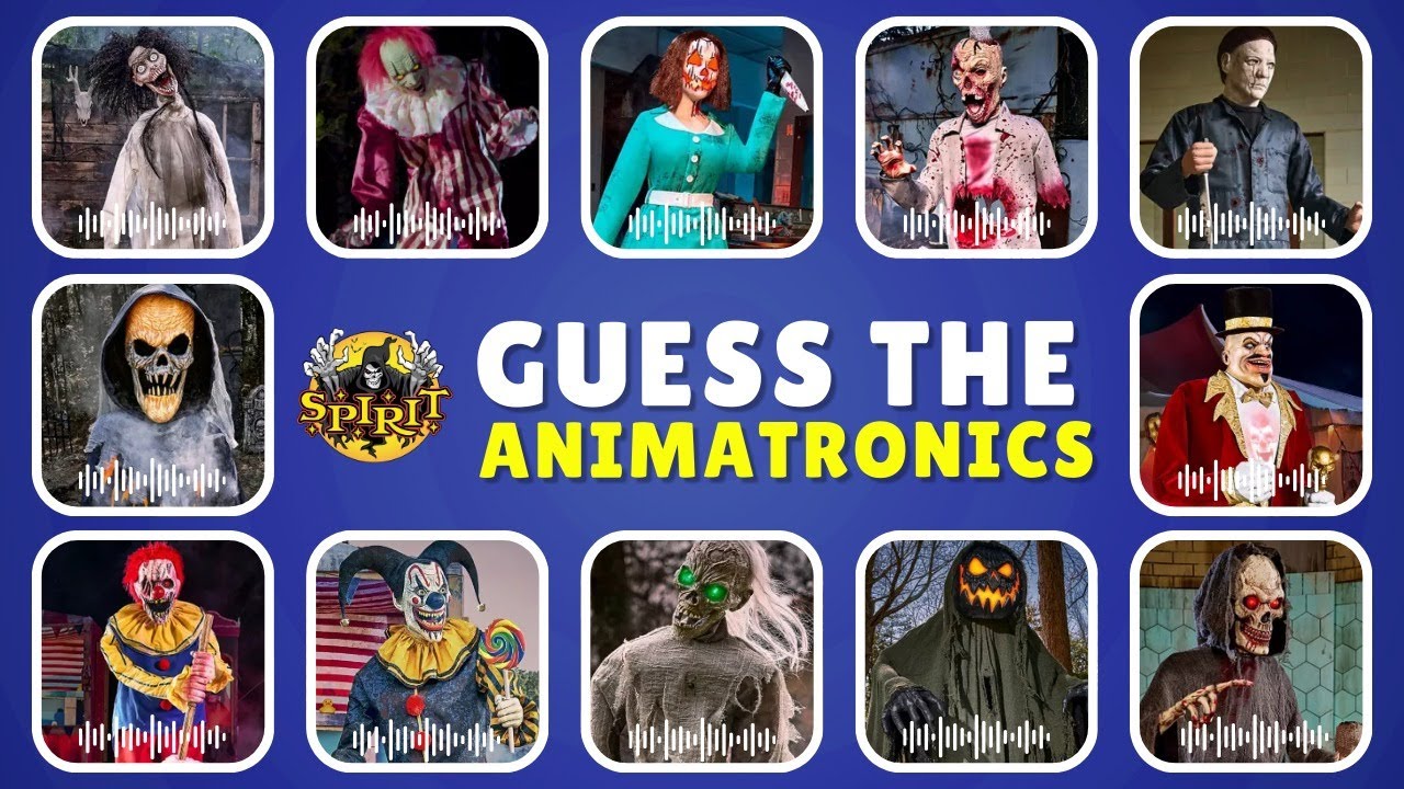 Can You Guess the 2024 Spirit Halloween Animatronic? | Creepy Challenge!