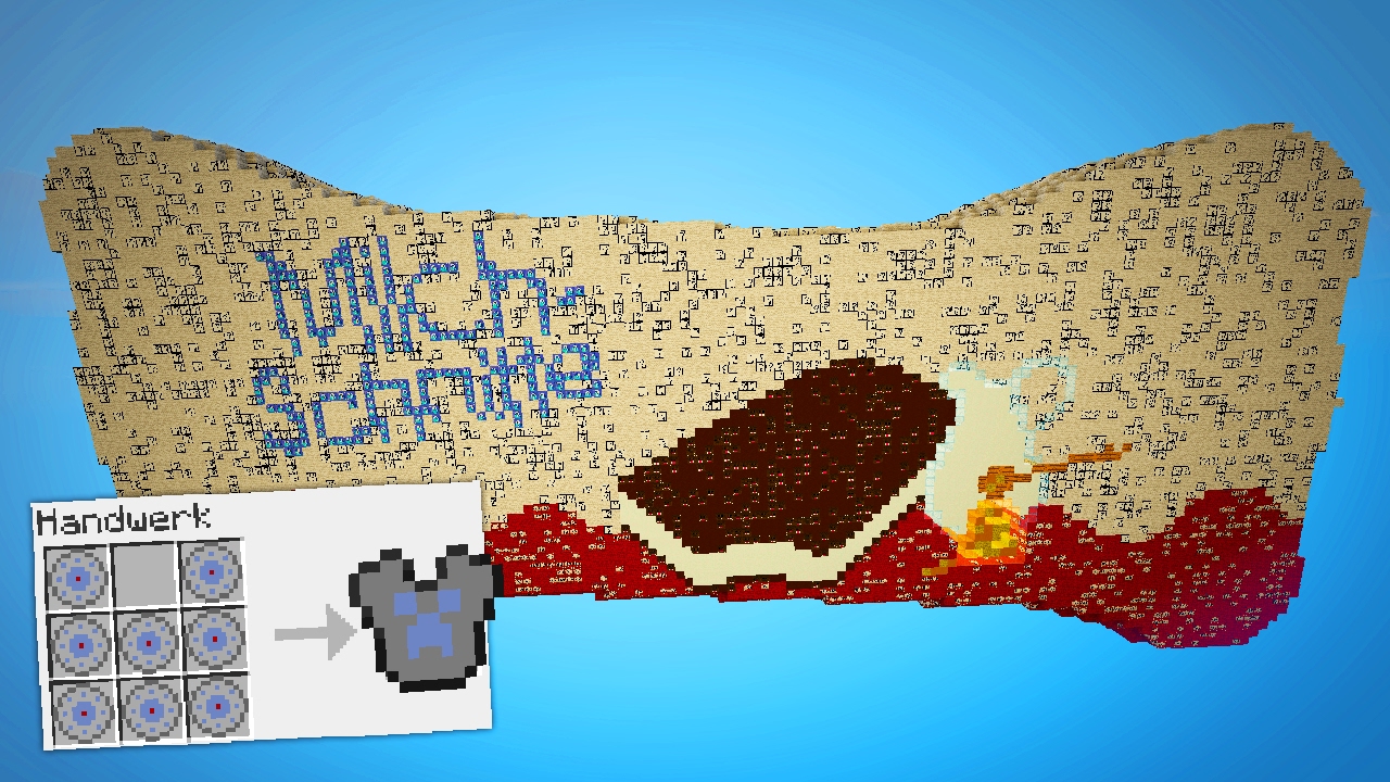 XXL LUCKY BLOCKS MILCH-SCHNITTE BATTLE