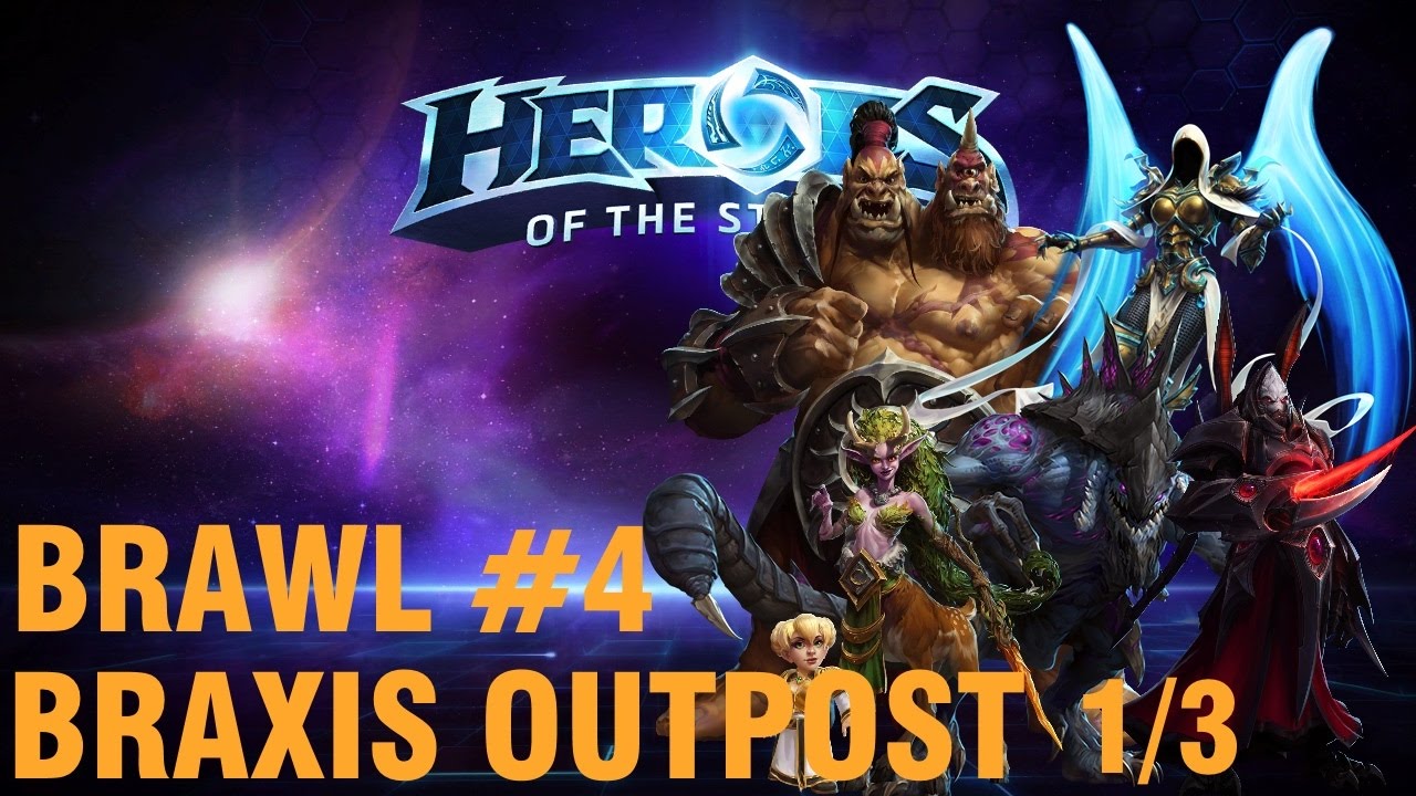 Heroes of the Storm Brawl #4 - Braxis Outpost | Part 1/3