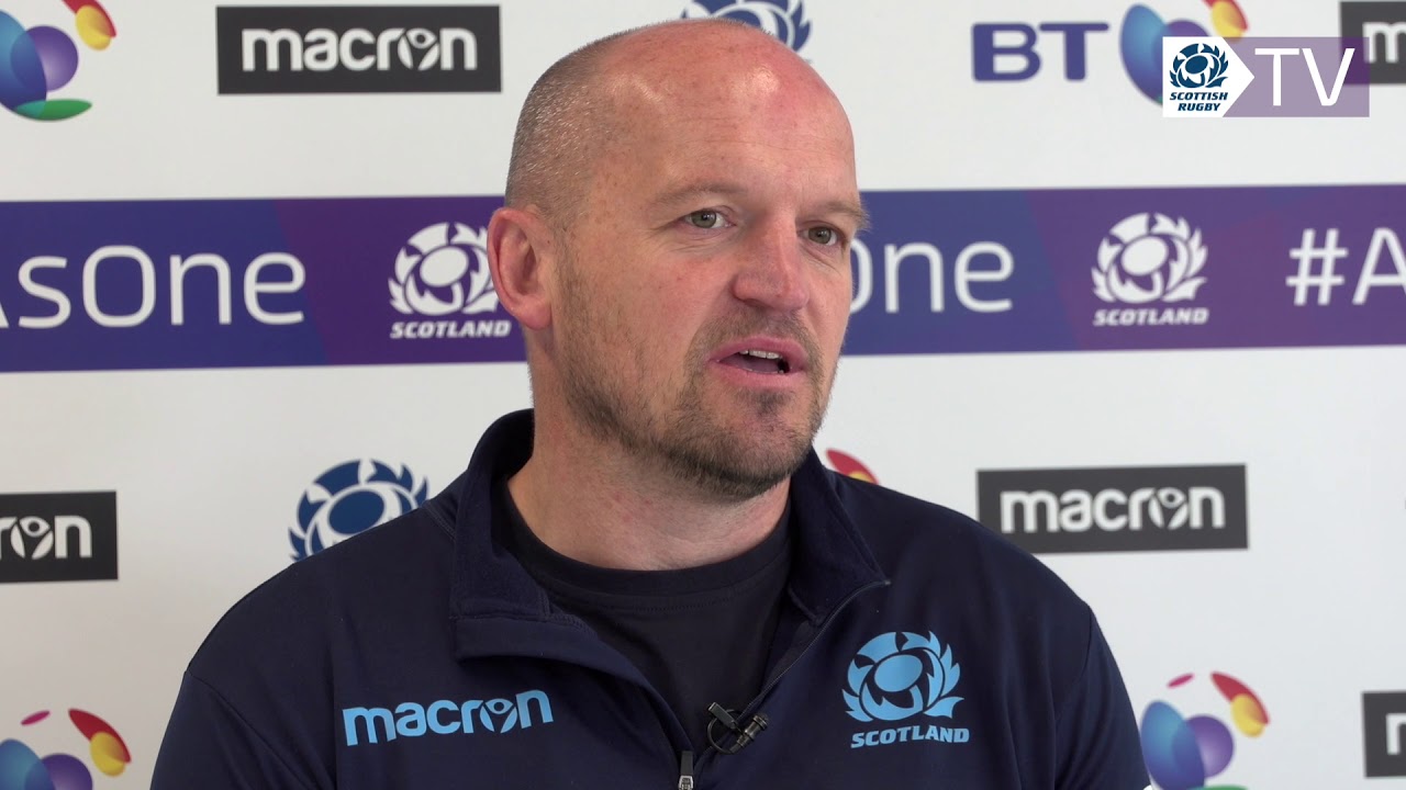 Gregor Townsend discusses Rugby World Cup training squad