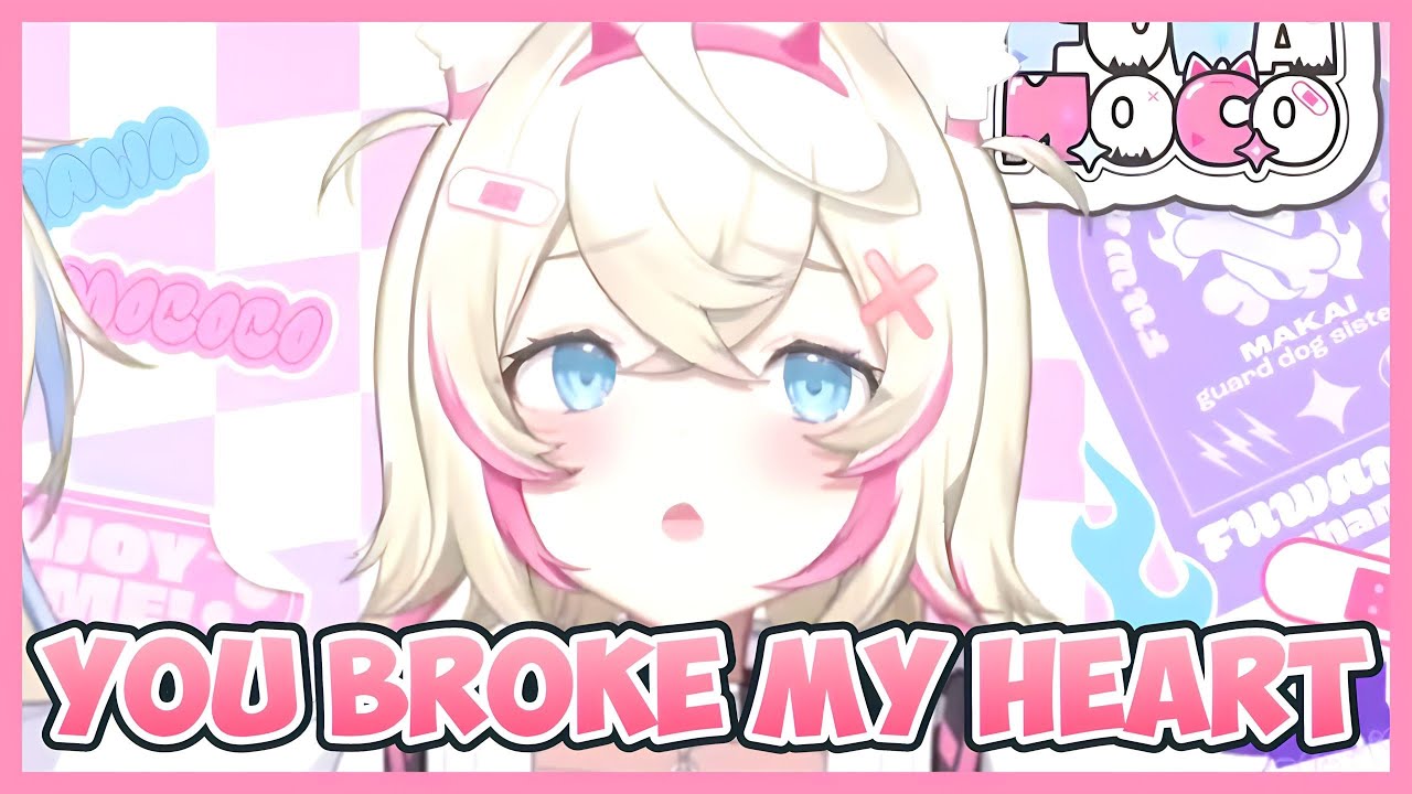 𝙈𝙤𝙘𝙤𝙘𝙤 𝙃𝙚𝙖𝙧𝙩 𝙄𝙨 𝘽𝙧𝙤𝙠𝙚𝙣 𝘽𝙮 𝙁𝙪𝙬𝙖𝙬𝙖【Hololive EN Sub EN】