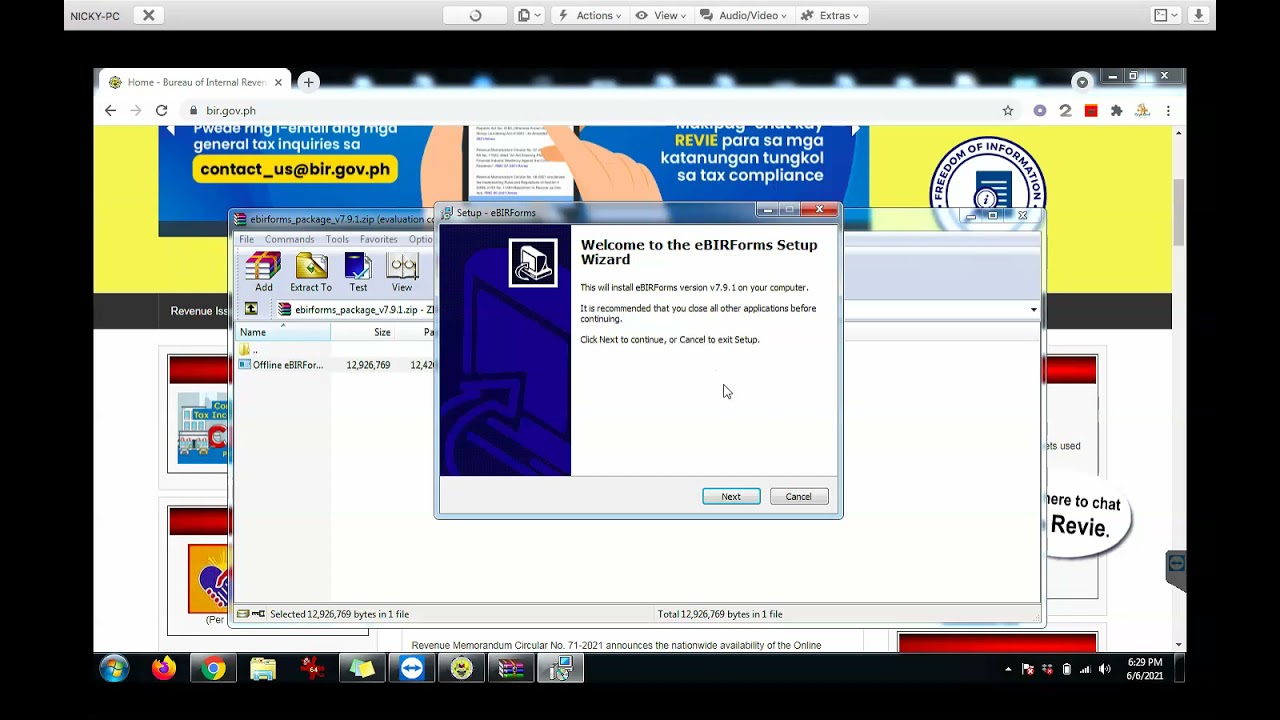 PAANO MAG UPDATE NG BIR OFFLINE FORMS