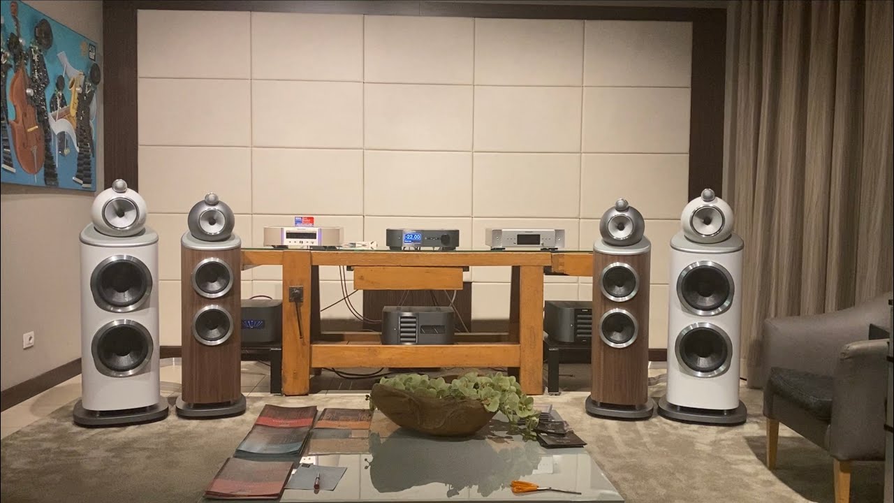 Bowers & Wilkins 801 D4-803 D4-804 D4 unboxing