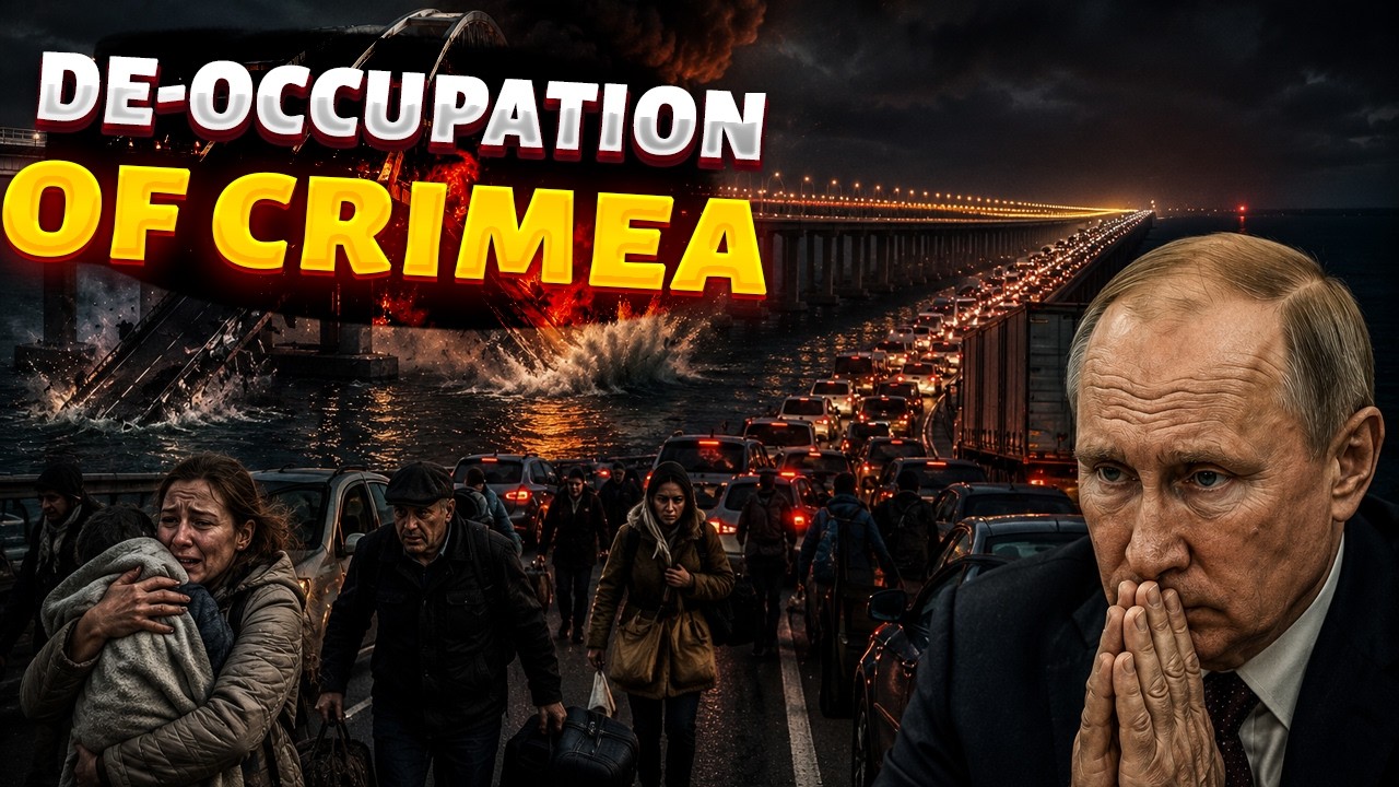 Крымский мост РУХНУЛ! Армия Путина ЗАБЛОКИРОВАНА. Россияне БЕГУТ