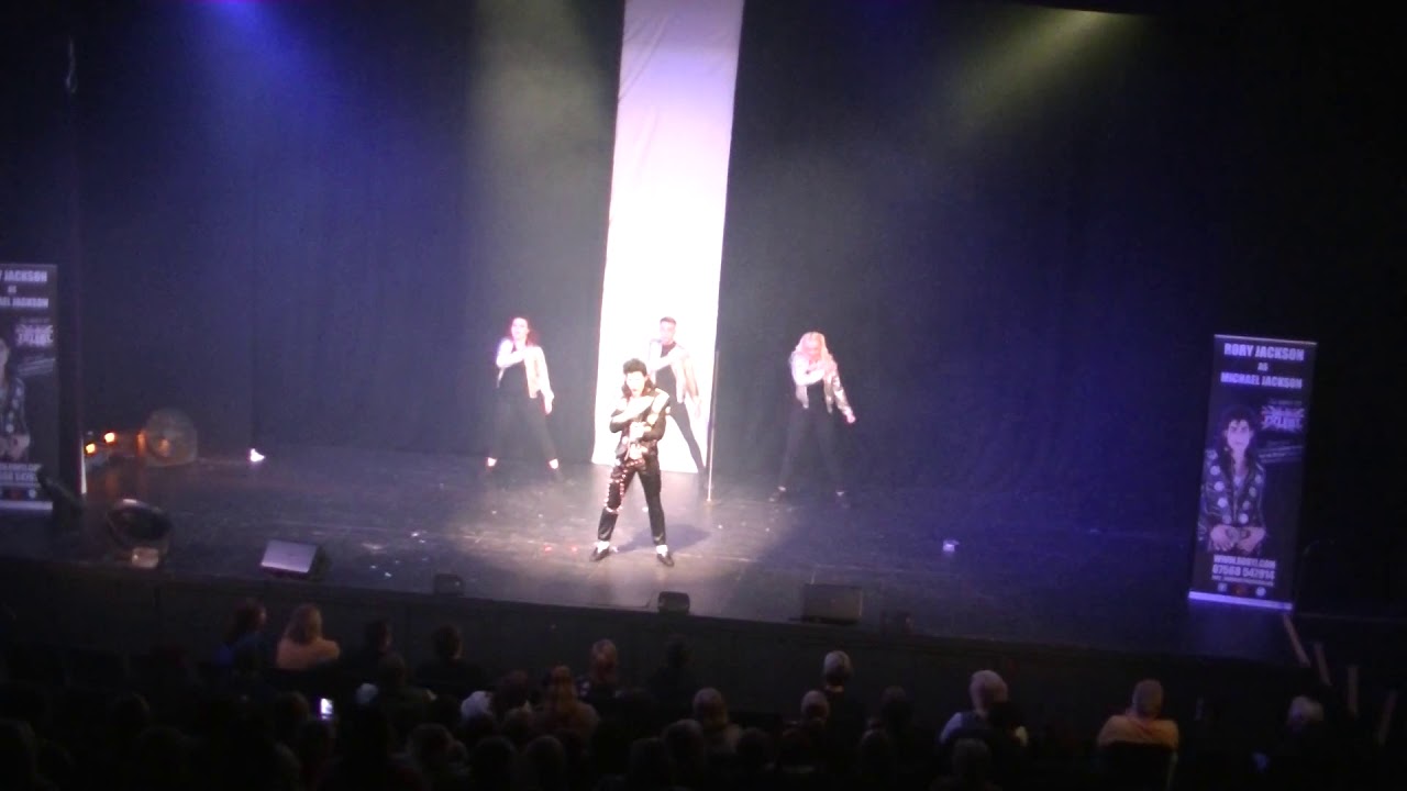Rory Jackson as Michael Jackson WBSS - Cwmbran 2019