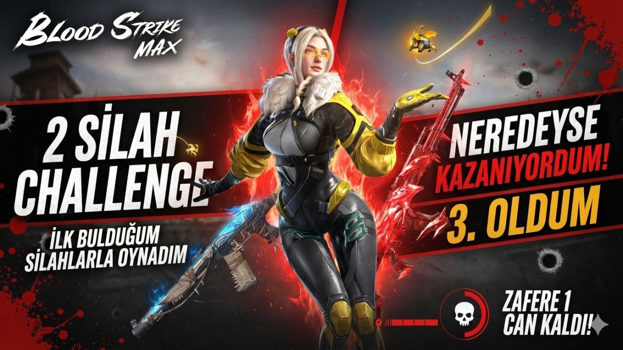Blood Strike’ta İlk Loot’tan Çıkan 2 Silahla Win Almaya Çalıştım!