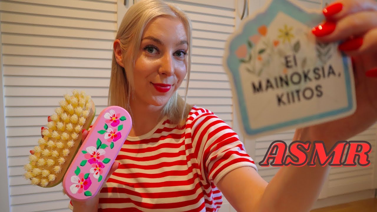 ASMR SUOMI – Mitä ostin Pohjois-Karjalasta? 🗺 Ostosten esittely 🛍 P-Karjala Haul