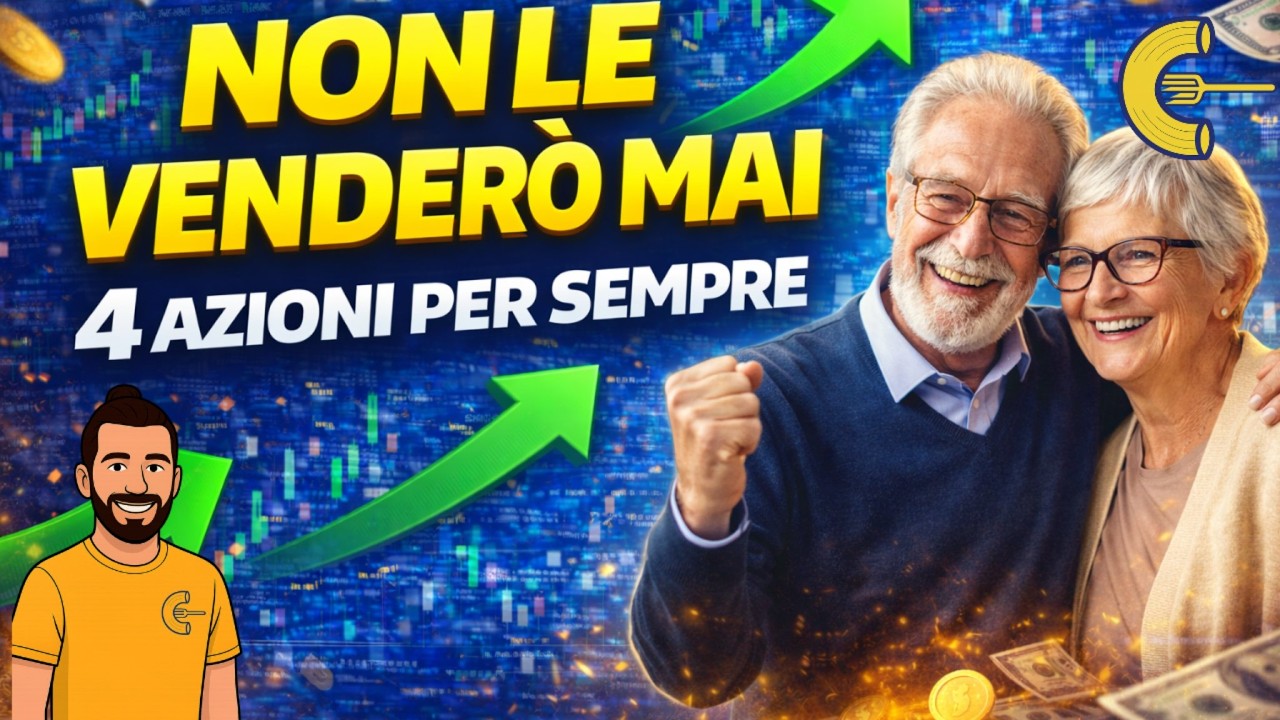 4 Azioni da DIVIDENDO che NON VENDERÒ MAI (Neanche tra 50 anni) 💎 Rendita Passiva perenne
