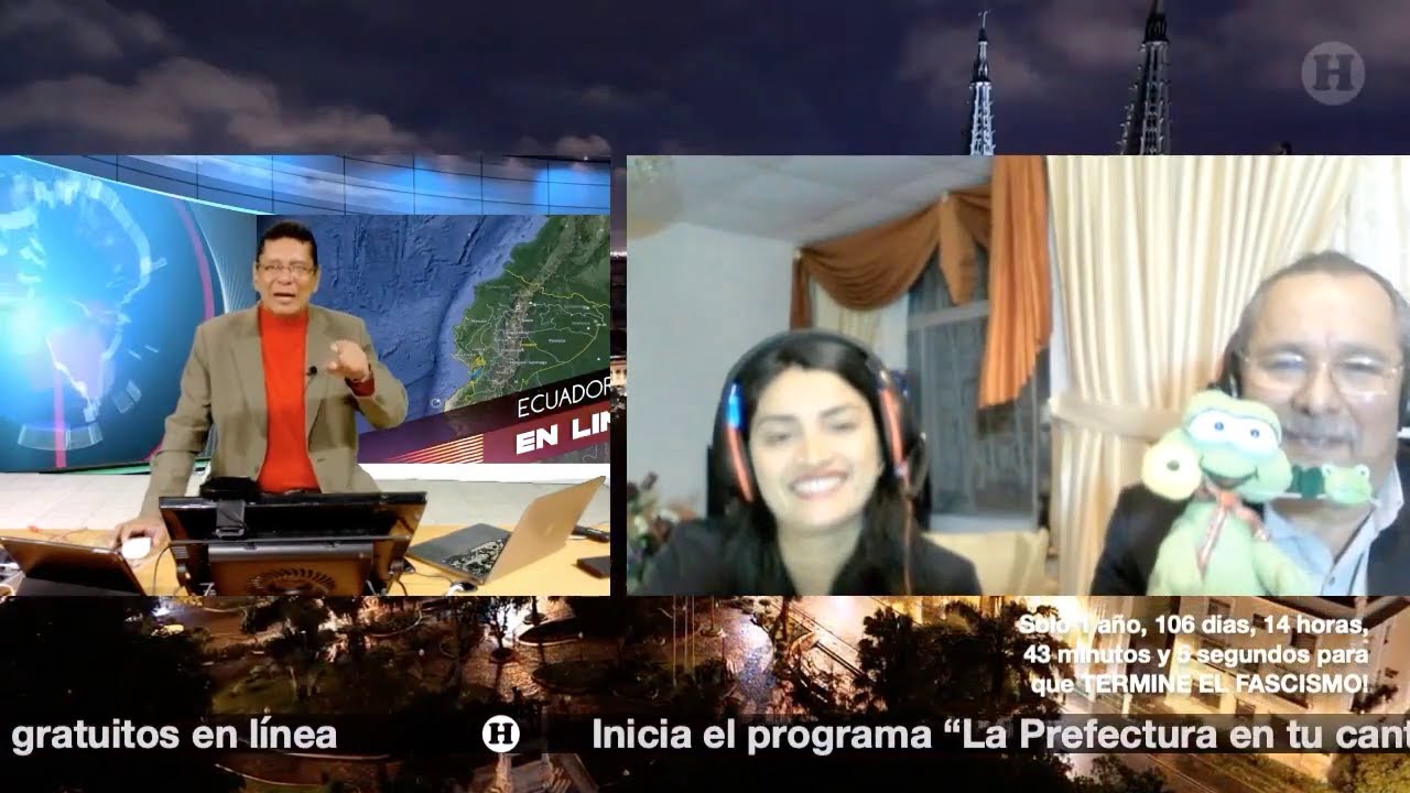Entrevista en Hechos Ecuador a Victoria Desintonio.