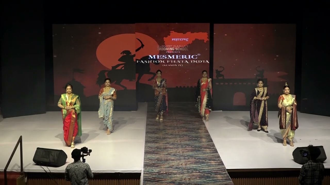 Mesmeric Fashion Fiesta India 2024 (Season IV) MAHARASHTRA FASHION SEQUENCE