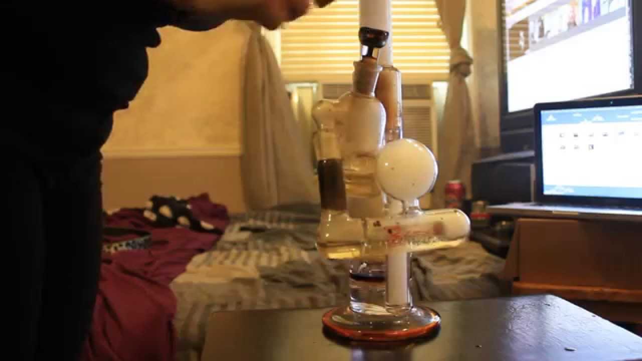 Double Honeycomb Perk With Inline And Waterfall Attachment