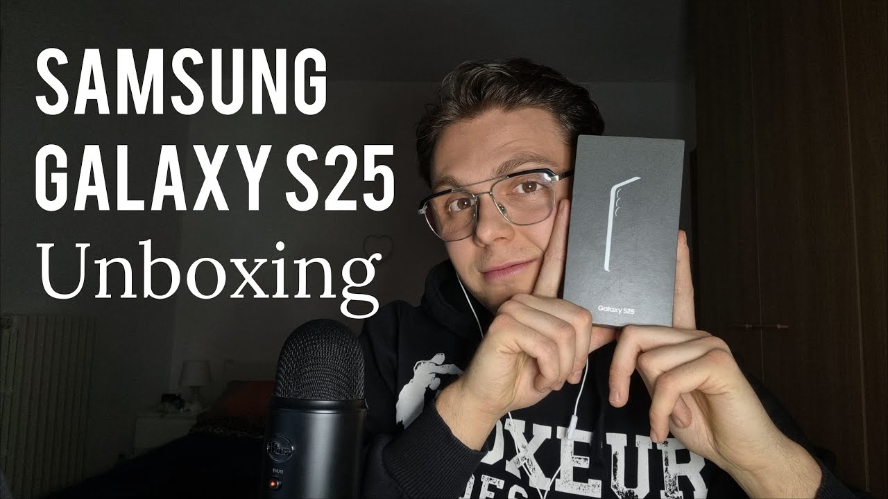 ASMR SAMSUNG S25 Unboxing 📱✨| ASMR ITA