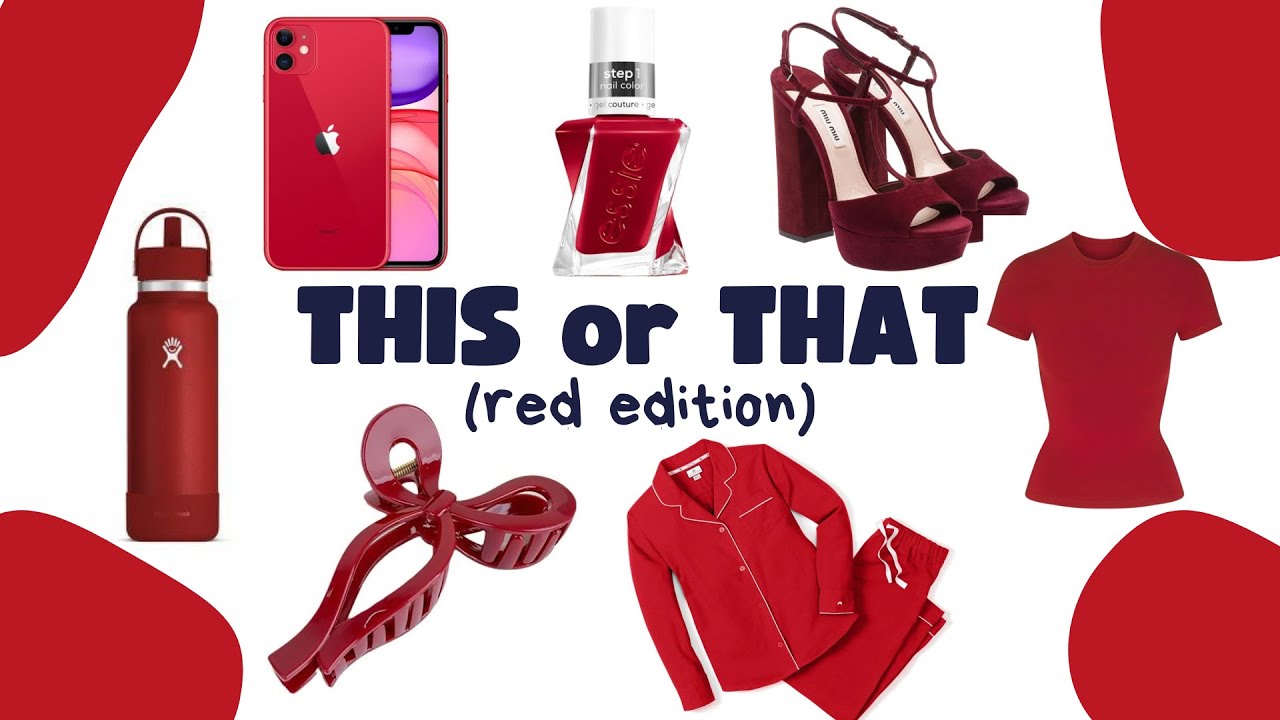 THIS or THAT [Red Edition]