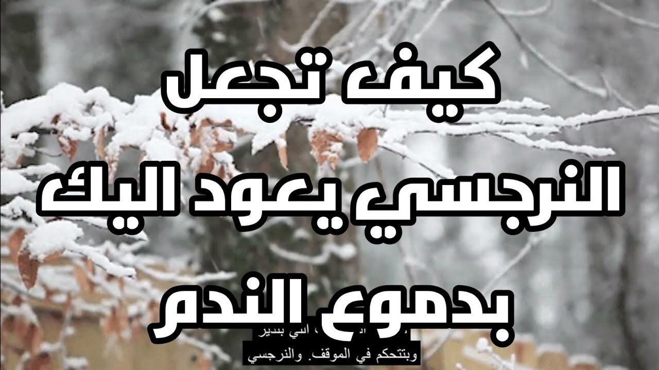 كيف تجعل النرجسي يعود اليك بدموع الندم