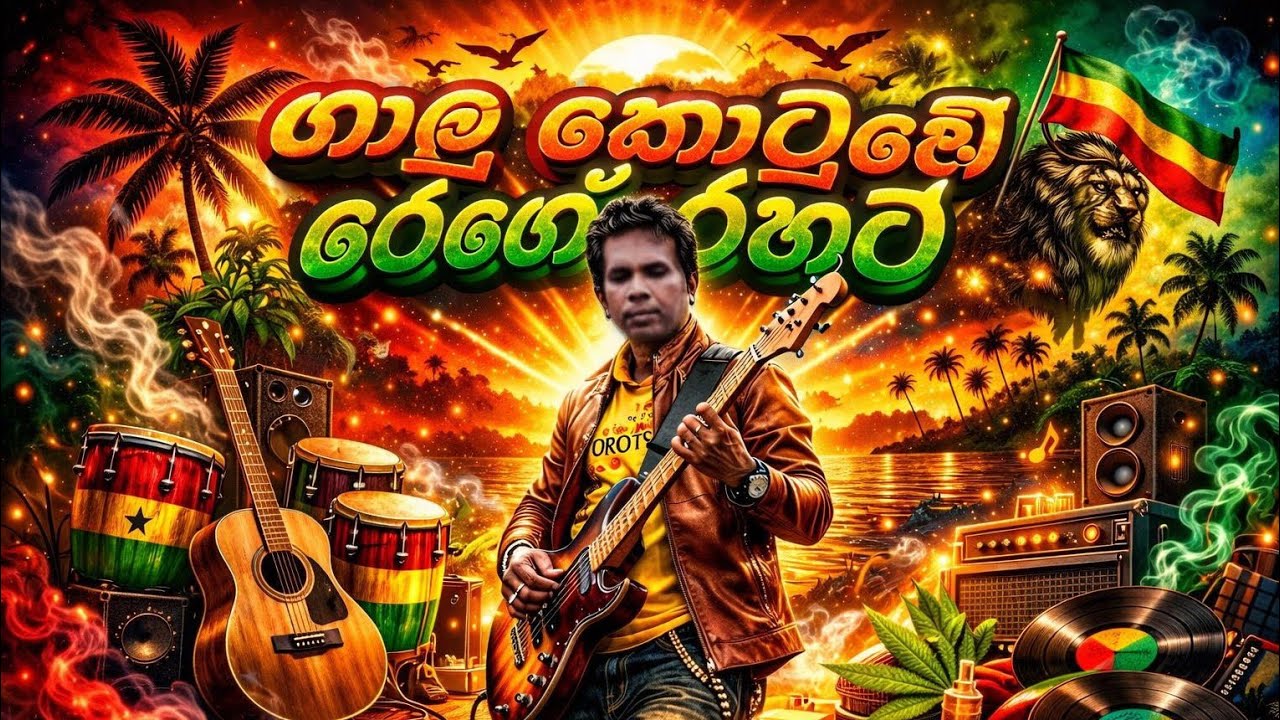 Karmaya - Anura Sri [Official Music Video]#reggae