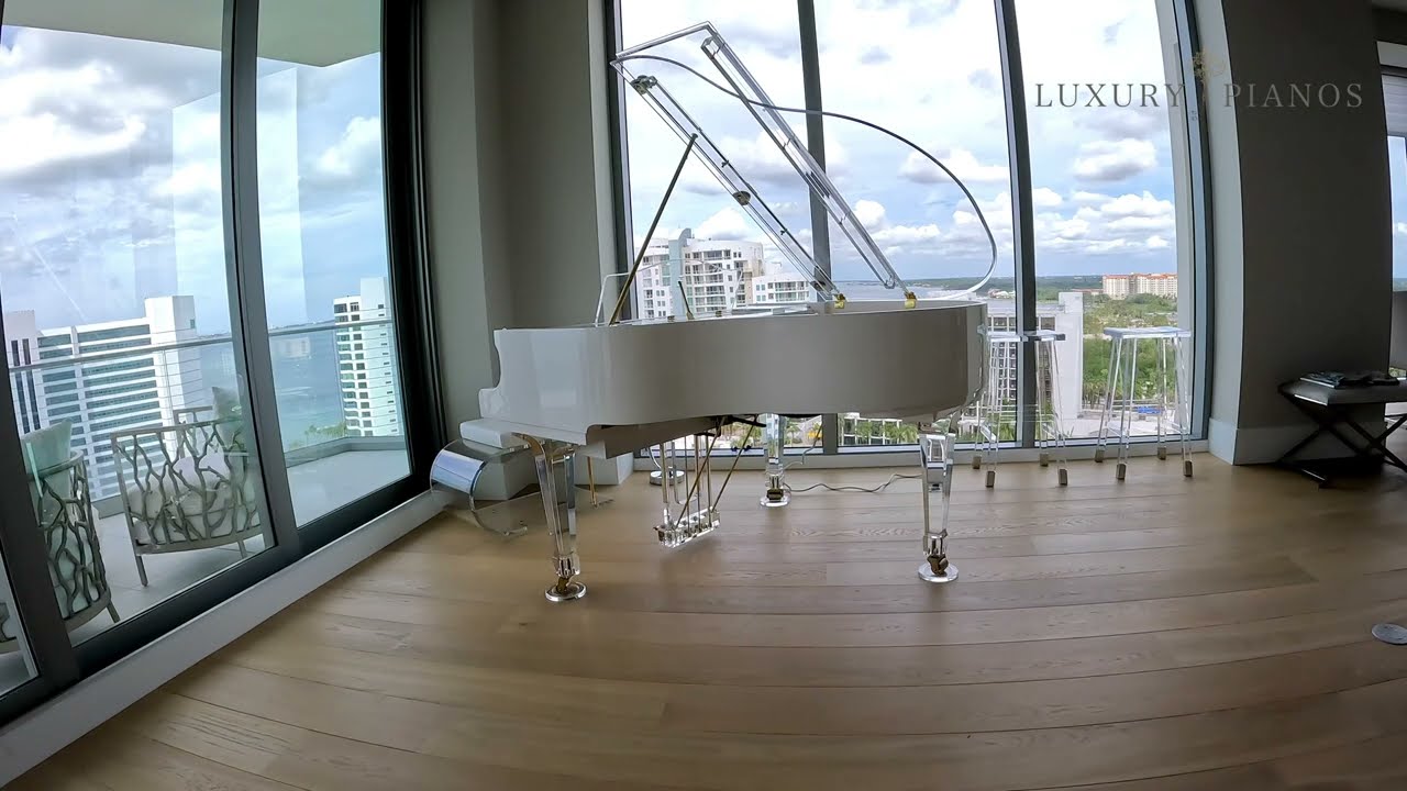 Demo of the QRS PNOMation 3 player system on a custom Translucid Baby Grand