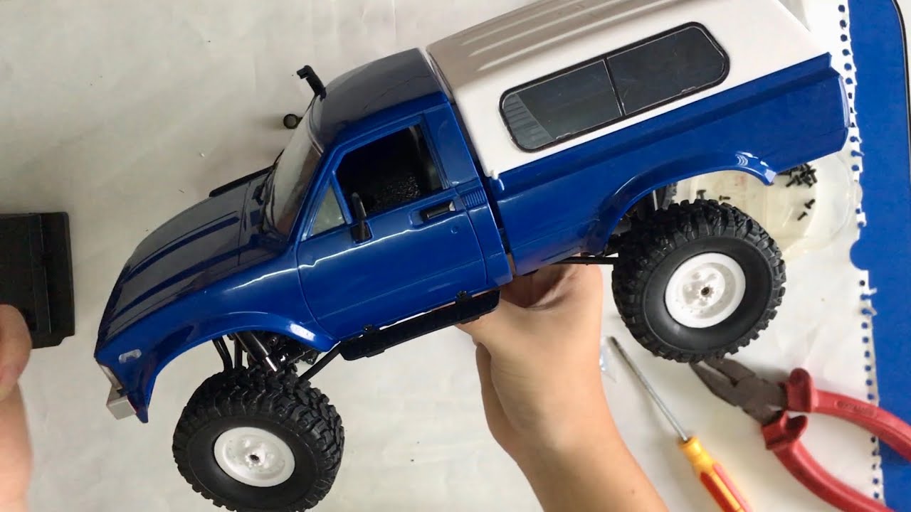 assembly WPL C24 kit | RC car 1/16 scale