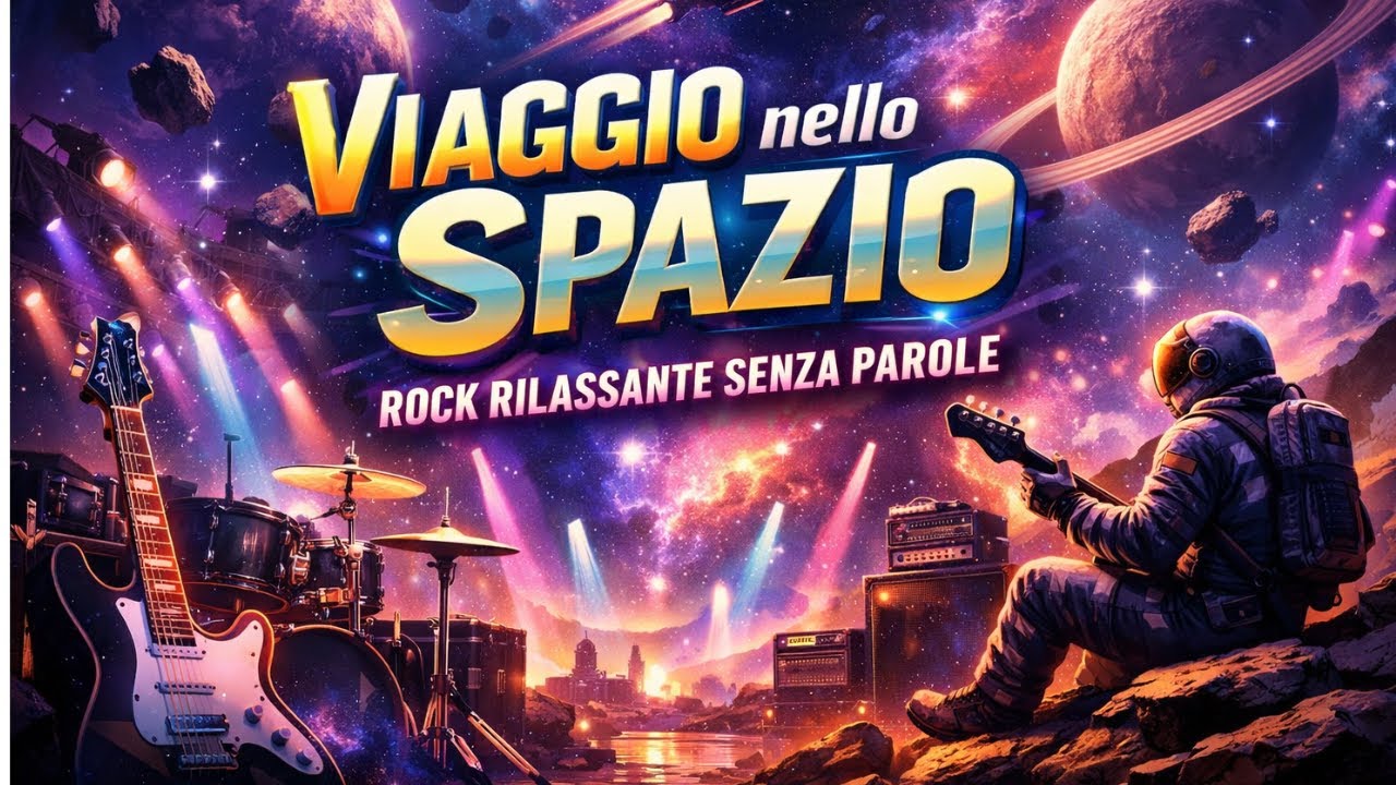 VIAGGIO NELLO SPAZIO | ROCK RILASSANTE SENZA PAROLE