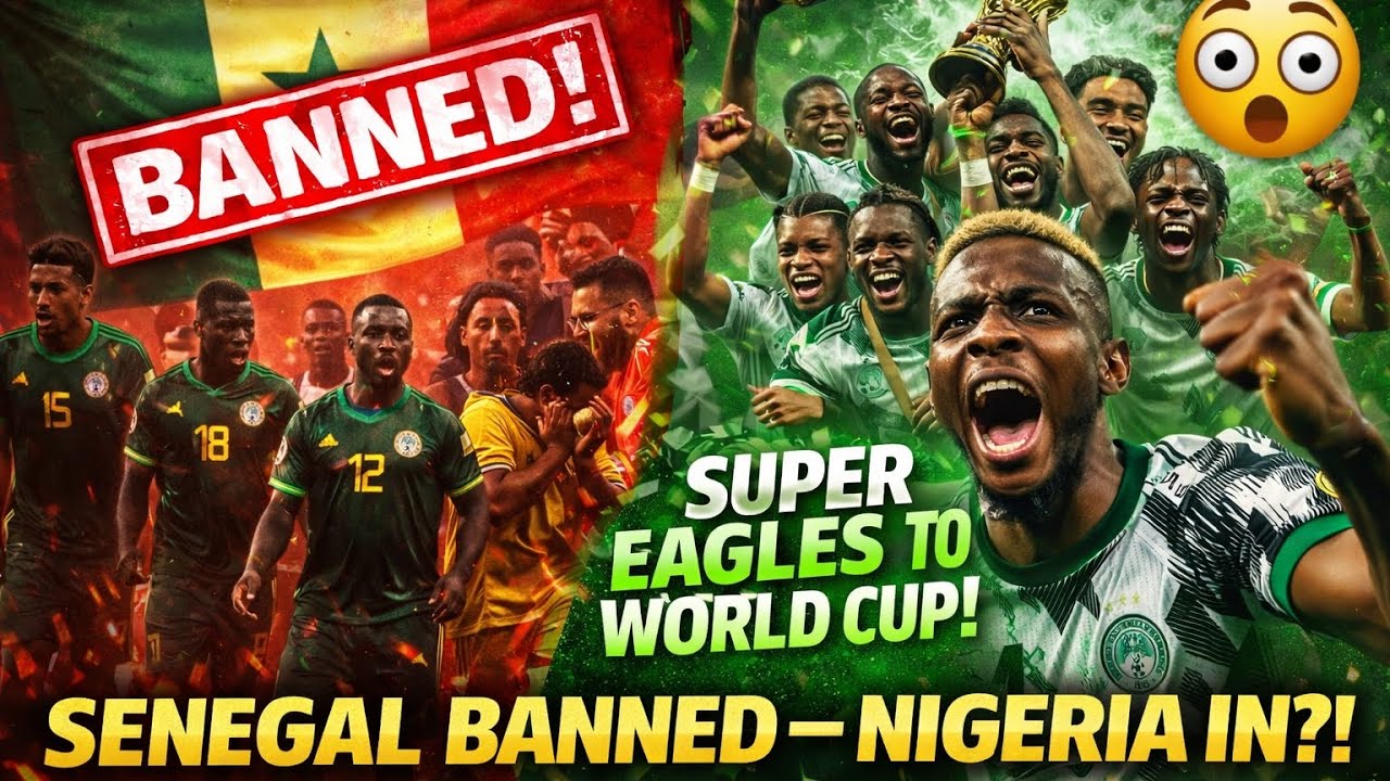 Nigeria Qualified To World Cup As ‎FIFA  BAN Senegal From World Cup 2026  After AFCON MISCONDUCT 😱 🔥
