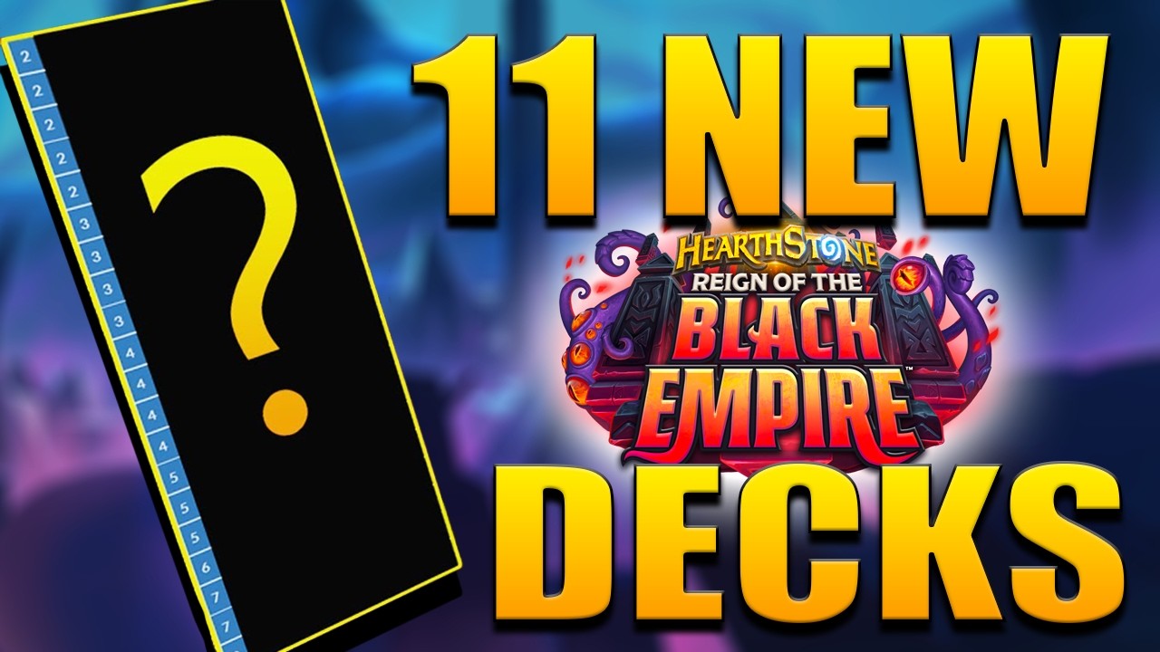 11 NEW Decks for Reign of the Black Empire!